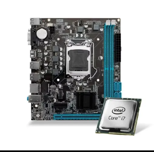 Kit upgrade placa mãe, processador i7, 16gb ram e cpu cooler