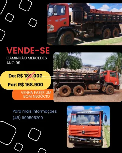 Caminhão caçamba 