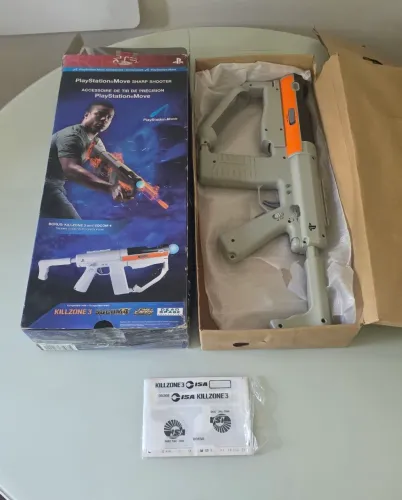 Sony Sharp Shooter na caixa