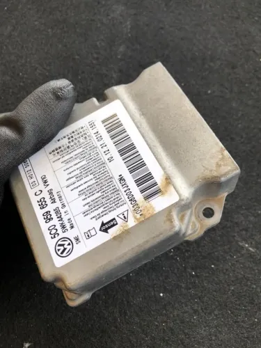 Módulo de controle de airbag original da Volkswagen, número de peça 5C0 959 655 C.
