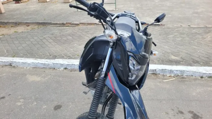 Honda Bros 160cc Preta 2025