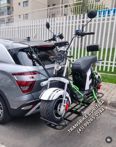 Suporte para Scooter no Engate Pronta Entrega Transbike Curitiba