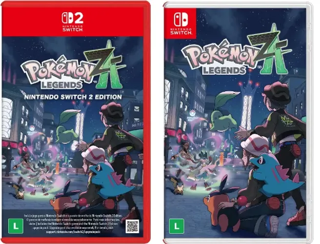 Pokémon Legends Z-A aluguel 3 dias 11,00-- site gigagames1001