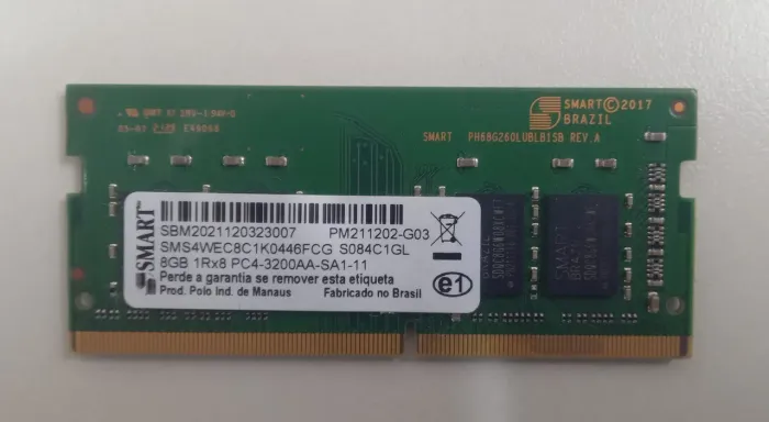 2 memoria ram 8gb