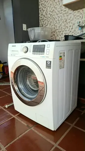 Lavadora Samsung 10.1 branca. Eco bubble