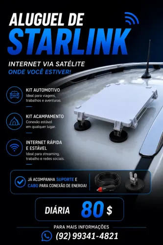 Starlink Mini locação