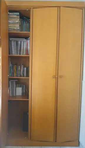 Guarda-roupa modulado madeira