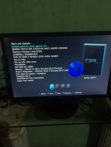PS2 completo com tv monitor
