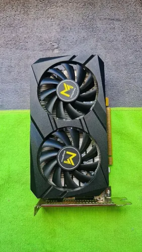 Placa de Vídeo RX 580 8GB Mingzhou DDR5 8 Pinos | Roda Tudo | Com Selo de Garantia