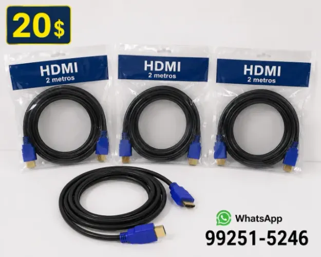 Cabo HDMI de 2 metros