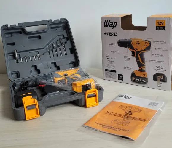 PARAFUSADEIRA WAP 12V NOVA