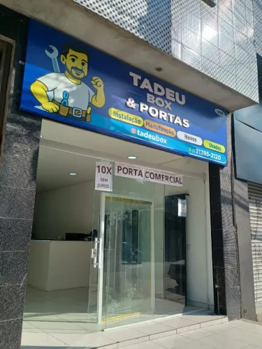Tadeu Box e Portas para Comercio (Novas e usadas)