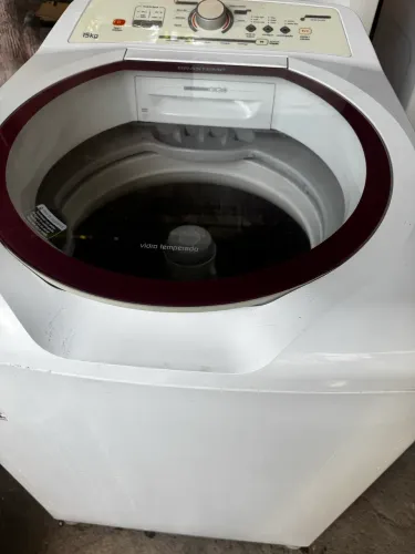 Máquina de lavar 15kg Brastemp