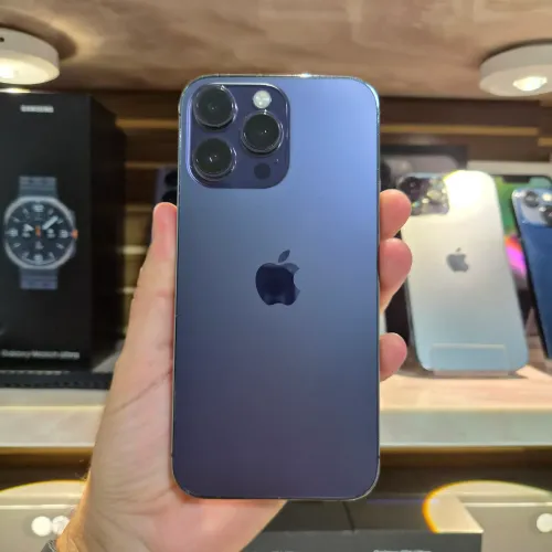 IPhone 14 Pro Max 128GB, cor roxo, bateria trocada (NOVA), tela trocada, funcionando 100%.