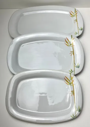 Travessas de porcelana