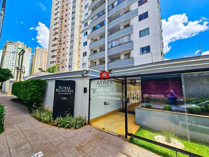Apartamento para locação com 79m² de área privativa localizado no Setor Jardim Goiás.