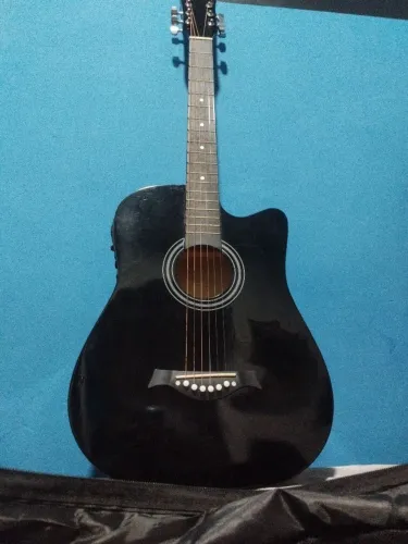 Violão elétrico (aço)