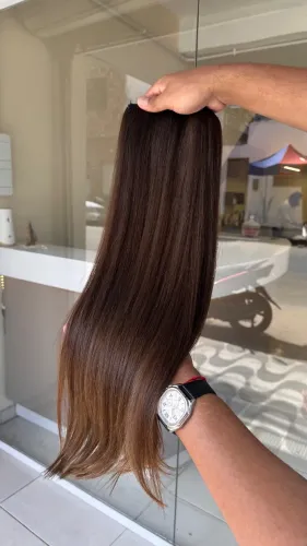 Cabelo brasileiro do Sul ,60 cm e 160 gramas