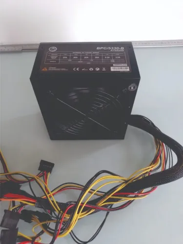 Fonte 500W Brazil PC BPC/5330-B - ATX - Preto - Bivolt ( usado )