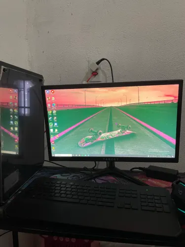 Pc Gamer Completo Ryzen 3 + Monitor + Kit periféricos