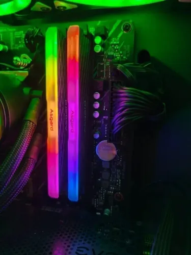 Memória RAM ASGARD DDR4 RGB, 16GB 2x8 3200MHz