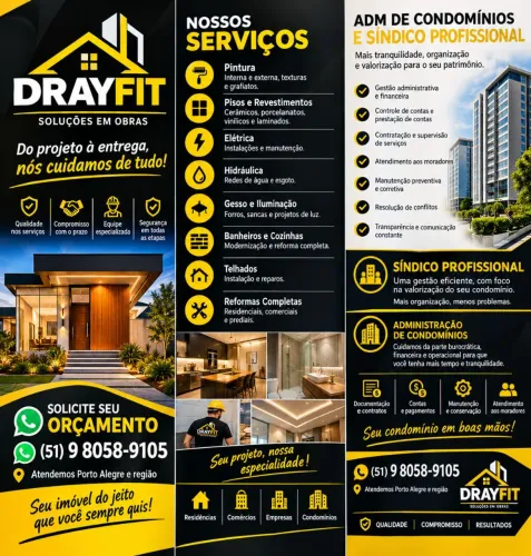 Serviço profissional para seu condomínio 