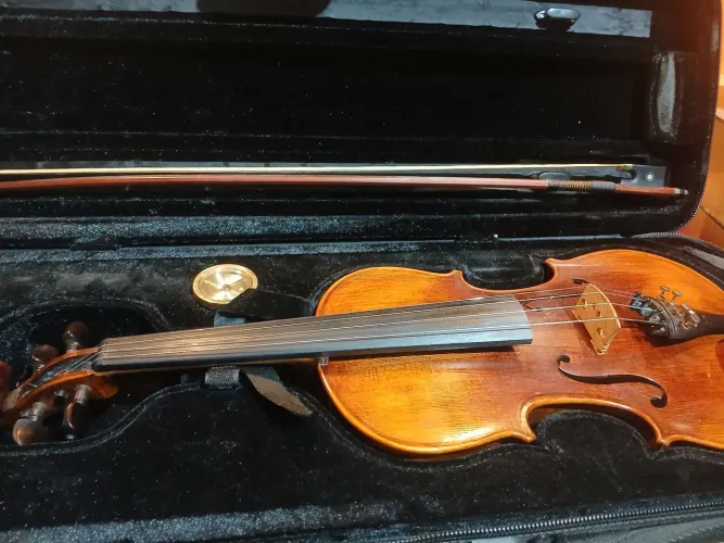 Violino Eagle Vk 644 4/4 com estojo de luxo e arco original