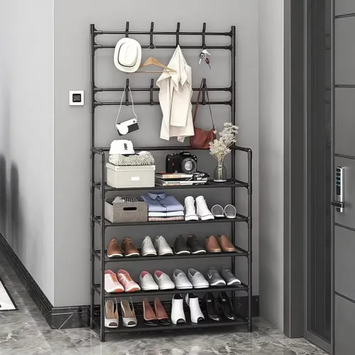 Sapateira Organizadora Multiuso + Arara | R$65,90 ou até 5x de R$15,18