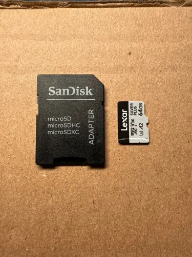 Cartão Micro SD Lexar 64gb v30