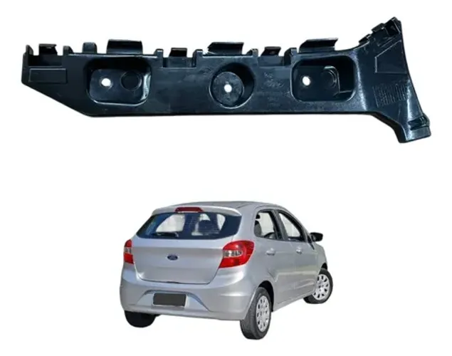 Guia Parachoque Tras Direito Ford Ka Hatch 2014 2015 2016