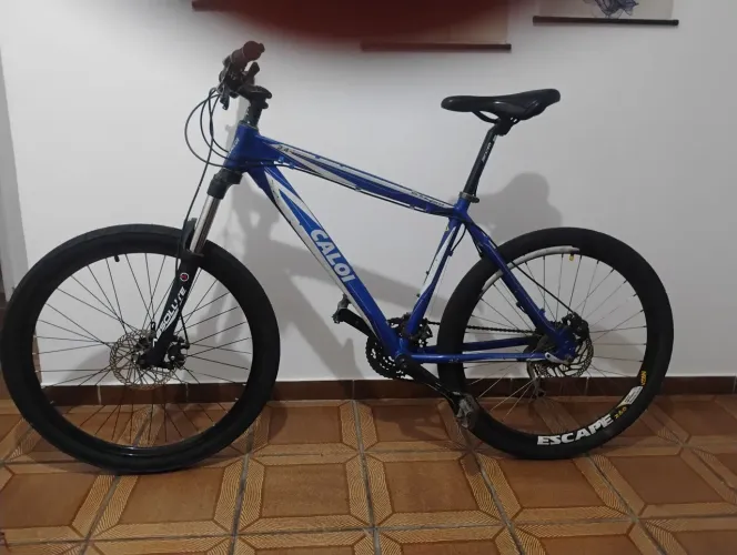 Vendo bike Caloi elite 2.4 27v alívio/altura/absolut.só venda!