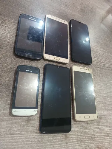 Celulares p remoção de peças 6 unid Samsung 170,00