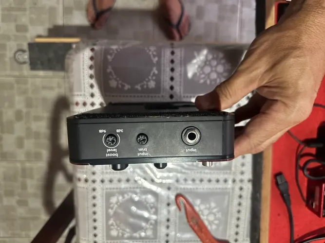 Pedal tonedeq fishman afx pré equalizador
