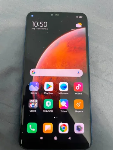 Celular Xiaomi Azul Perfeito