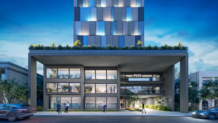 Cobertura à venda em Curitiba, Portão, com 1 quarto, 23,78m²