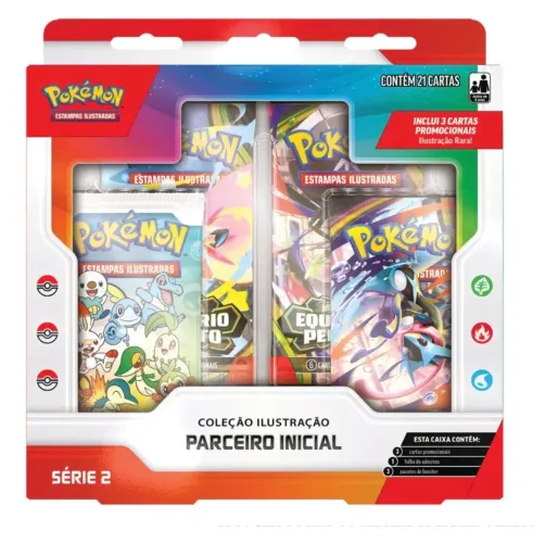 Pokémon Parceiros Iniciais - Série 2