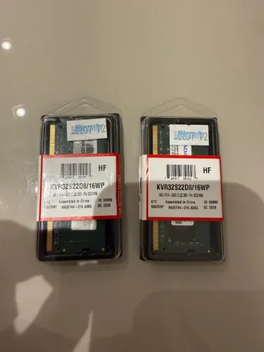 Kit 16GB (2x8GB) Memória RAM DDR4 3200MHz Notebook ADATA - Seminova