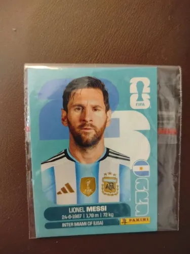 Figurinha Lionel Messi copa do mundo 2026 PANINI