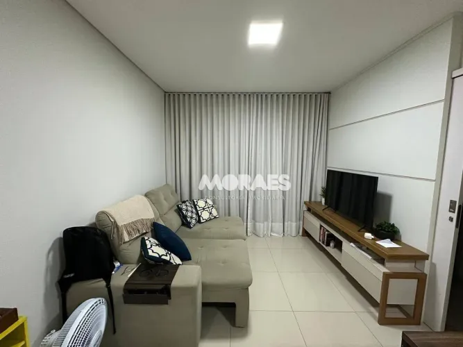 Apartamento com 1 quarto para alugar, 50 m² por R$ 1.600/mês - Residencial Praça do Poeta