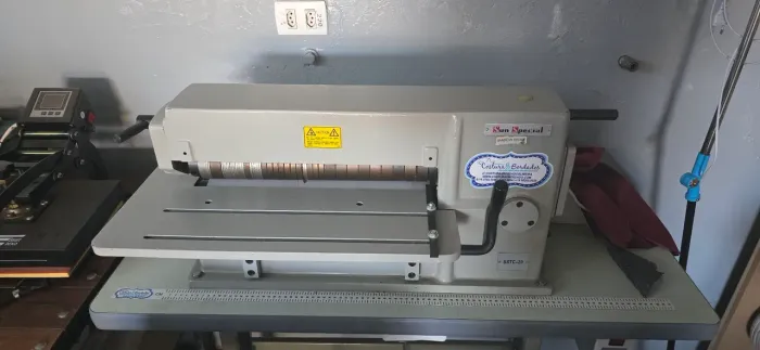 Maquina corte de tiras de couro SSTC20 Sun Special - Retirar