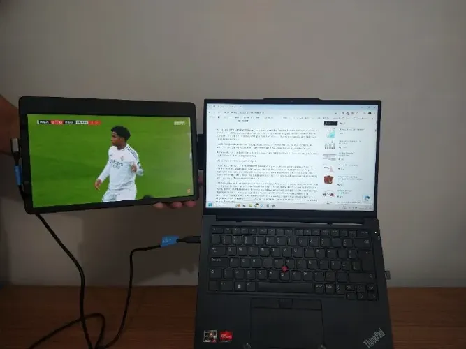Monitor portátil para notebook