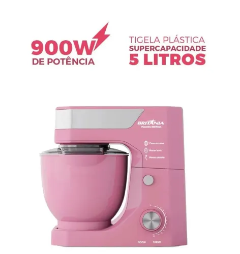 Batedeira rosa 127 e 220v