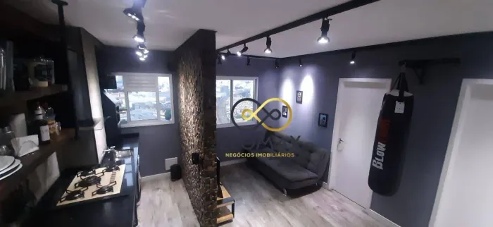 Vende - Apartamento Mobiliado, 33m² - 1 quarto, 1 banheiro, Sem Vaga Barra Funda - SP.