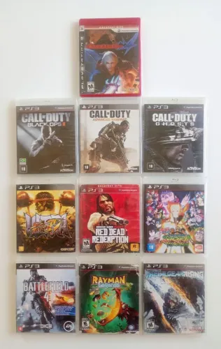 Jogos ps3 original - atenção na descrição - FAÇO OLX PAY!