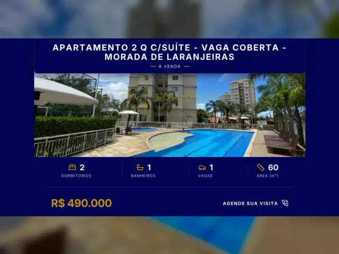 Exclusivo Apartamento em Morada de Laranjeiras: Pronto para Morar!