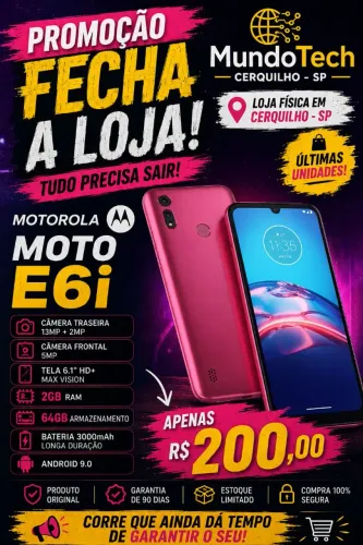 Motorola Moto E6I