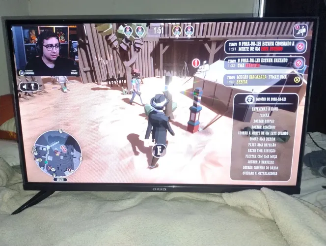 TV Aiwa 32 Polegadas com Android TV 