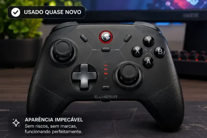 Controle para pc Gamesir Cyclone 2 + base de carregamento