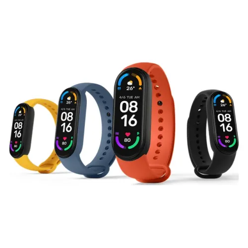Pulseira Inteligente Xiaomi Mi Smart Band 6 com tela AMOLED de 1.56" e 30 modos esportivos