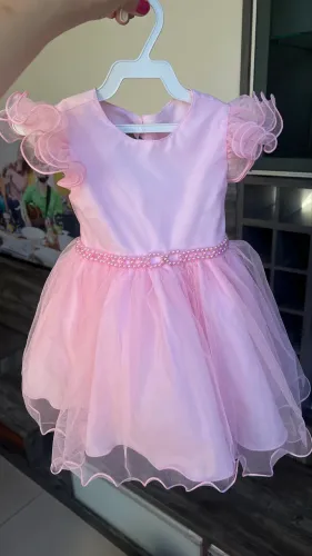 Vestido infantil de festa